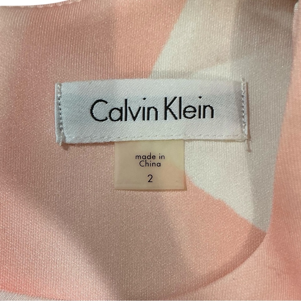 Sleeveless Pink Calla Lily Midi Dress - Picture 11 of 13